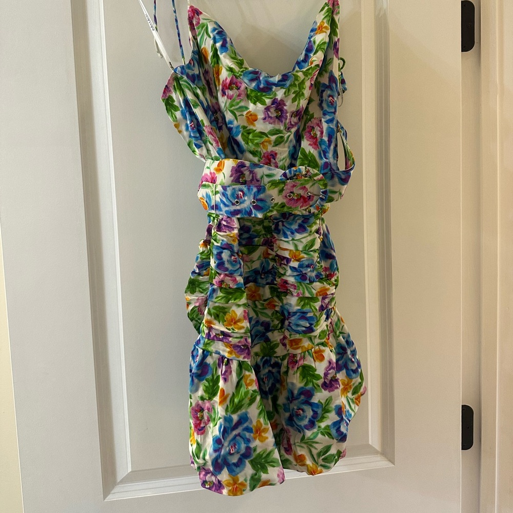 NWT FOR LOVE & LEMONS
MIRANDA MINI DRESS BLUE - Picture 4 of 5